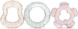 Lorelli - Baby Care Lorelli Baby Care 3 db-os hűthető rágóka - Iceberg Green/Mellow Rose (10210380005)