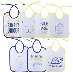 Lorelli - Baby Care Lorelli Baby Care 7Darab-os előke, megkötős - Unisex (10260210001)