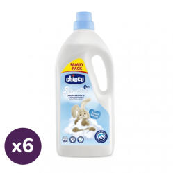 Chicco Sensitive lágyító öblítő koncentrátum, púder illat (6x1, 5 l)
