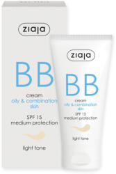 Ziaja BB krém zsíros és vegyes bőrre - világos tónus (50 ml)