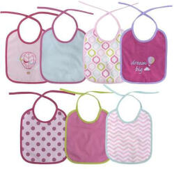Lorelli - Baby Care Lorelli Baby Care 7Darab-os előke, mintás - Girl (10260200003)