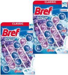 Bref Power Aktiv Lavender WC frissítő (2x3x50 g)