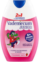 Vademecum Junior 2in1 eper ízű fogkrém 6+ (75 ml)