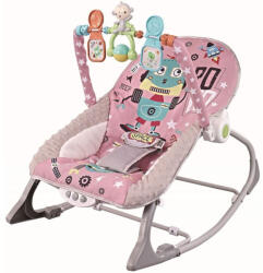 Chipolino Baby Spa rezgő-zenélő pihenőszék 9 kg-ig - Pink (SHEBS02303PI)