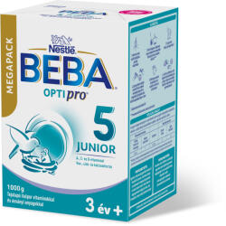 UNI BEBA OptiPro 5 Junior tejalapú italpor vitaminokkal és ásványi anyagokkal 36 hó+ (1000 g)