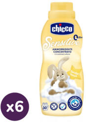 Chicco Sensitive öblítő koncentrátum vanília illattal (6x750 ml)