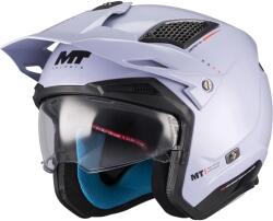 MT Helmets Cască de motocicletă trial deschisă MT District SV S Soul C17 gri-negru (MT1345C96C171)