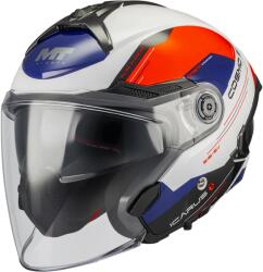 MT Helmets Cască de motocicletă deschisă MT Cosmo SV Icarus A5 albastru-alb-roșu (MT1361D19A51)