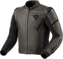 Revit Geacă moto din piele Revit Parallax olive închis (REFJL140-0120)