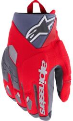 Alpinestars Mănuși de motocicletă Alpinestars Durack negru-gri-roșu (AIM120-882)