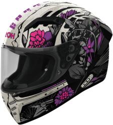 Airoh Cască integrală de motocicletă Airoh CONNOR Bloom, negru-gri-violet lucios (AIM140-2641)