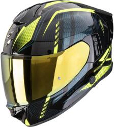 Scorpion Cască integrală pentru motocicletă Scorpion EXO-530 Air Theras negru-galben fluo (SCRP173-529-141)