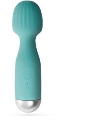 Crushious Vibrator Crushious Wanderlust Mini Wand, 10 Moduri Vibratii, Silicon, USB, Verde, 15 cm Vibrator