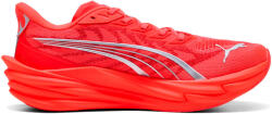PUMA Deviate Nitro 4 Ultra Red / Puma Silver Férfi futócipő UK 9, 5 Férfi futócipő