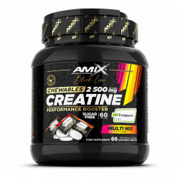 Amix Nutrition Amix Black Creapure Kreatin Monohidrát 2500mg - Zero sugar - 60 rágótabletta