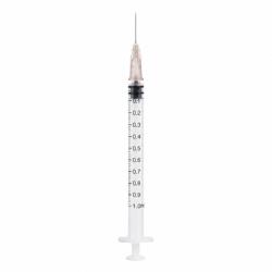 Heze Yinuo Medical Industry Seringa 1 ml luer slip insulina cu ac 27G