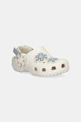 Crocs gyerek papucs CLASSIC DNM FLWR ADJ BACKSTRAP CLOG T - bézs 25/26