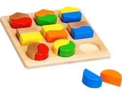  Joc de sortare a formelor din lemn colorat (HJD93566)