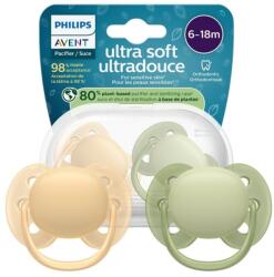 Philips Avent Suzete Ultra Soft 6-18 luni - 2 bucăți