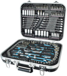 Brüder Mannesmann Mannesmann QUANTOOL Set chei tubulare, 226 piese, 1/4, 3/8 și 1/2 (Q25000) Trusa unelte