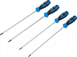 BGS technic Set șurubelnițe | extra lungi | profil T (Torx) | T15 - T30 | 4 piese (74541) Surubelnita