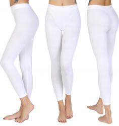  Női Magas Szárú Leggings varrat nélküli fehér Emma 90 Den L/XL (LEGGINSY EMMA 90 DEN)