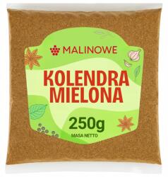 MALINOWE Őrölt Koriander 250g Természetes Aromás Prémium Minőség (5904576313357)