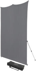  Westcott X-Drop Szövet Háttér Készlet - Fotó-Stúdió Háttér - 240cm x 240cm (szürke) (880K)
