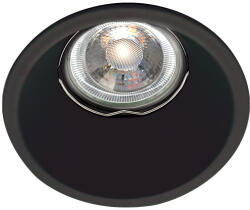Viokef Lighting Rob fekete mennyezetbe építhető spotlámpa (VIO-4182901) GU10 1 izzós IP20 (4182901)