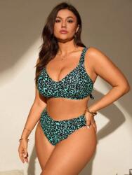 Shein CC34102 Shein Kétrészes Fürdőruha Állatmintás Pöttyös (16) 44