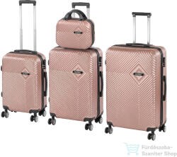 Leziter TraveLux Pro XXIV gurulós bőrönd szett rosegold LTRPBS-XXIV-RG (LTRPBS-XXIV-RG)