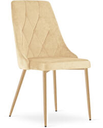  Scaun de masa IMOLA VELVET, bej