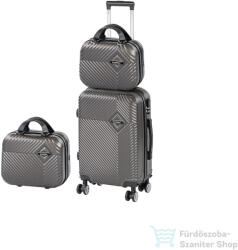 Leziter TraveLux Pro XII gurulós bőrönd szett szürke LTRPBS-XII-GR (LTRPBS-XII-GR)