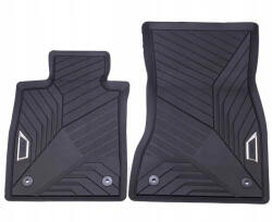 BMW Gyári BMW G60 G61 Allweather patentos fekete első gumiszőnyeg szett 51475A87FF0