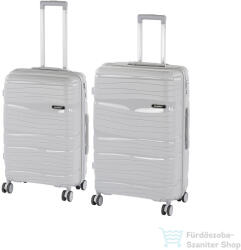 Leziter TraveLux Voyager VII gurulós bőrönd szett szürke LTRVBS-VII-GR (LTRVBS-VII-GR)
