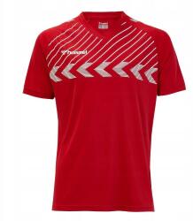 Hummel Póló Hummel T-shirt Elite Poly Gyorsan Száradó Edzéshez Piros Méret 164 (210937)