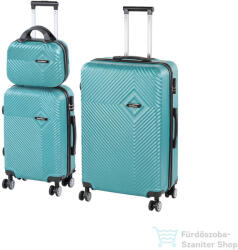 Leziter TraveLux Pro XVII gurulós bőrönd szett lagúnakék LTRPBS-XVI-LK (LTRPBS-XVI-LK)