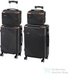 Leziter TraveLux Urban XXII gurulós bőrönd szett fekete LTRUBS-XXII-BL (LTRUBS-XXII-BL)