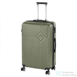 Leziter TraveLux Pro nagy bőrönd keményfedeles 76x50x29 cm olajzöld 8016-OG28 (8016-OG28)