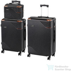 Leziter TraveLux Urban XX gurulós bőrönd szett fekete LTRUBS-XX-BL (LTRUBS-XX-BL)