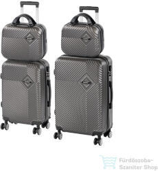 Leziter TraveLux Pro XXII gurulós bőrönd szett szürke LTRPBS-XXII-GR (LTRPBS-XXII-GR)