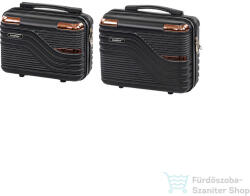 Leziter TraveLux Urban II bőrönd szett fekete LTRUBS-II-BL (LTRUBS-II-BL)