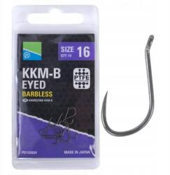Preston Horgok Preston Kkm-b Eyed Barbless - 14-es méret (PRE P0150003)