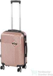 Leziter TraveLux Pro kabinbőrönd keményfedeles levehető kerékkel 50x40x20 cm rosegold 8016-RG20 (8016-RG20)