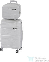Leziter TraveLux Voyager III gurulós bőrönd szett szürke LTRVBS-III-GR (LTRVBS-III-GR)
