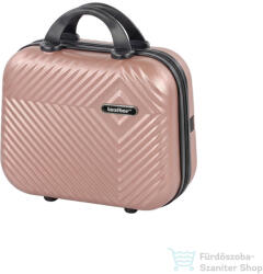 Leziter TraveLux Pro kézi bőrönd keményfedeles 28x36x16 cm rosegold 8016-RG14 (8016-RG14)