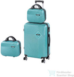 Leziter TraveLux Pro X gurulós bőrönd szett lagúnakék LTRPBS-XIII-LK (LTRPBS-XIII-LK)