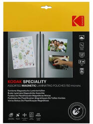 Kodak Lamináló fólia KODAK 10x15cm + 13x18cm + A/4 150 mikron mágneses 10 lapos (KO-LMASSMAG-PK10C) - tonerpiac - 5 151 Ft