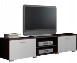 Matkam Asztal rtv szekrény Roma 150cm fehér wenge komód Per (RTV150ROMABIAŁYWENGE)