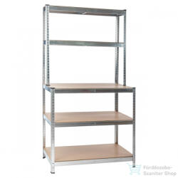 Mirpol Nagy teherbírású polc G 100x30/60x180 cm 150 kg 5905610250270 (5905610250270)